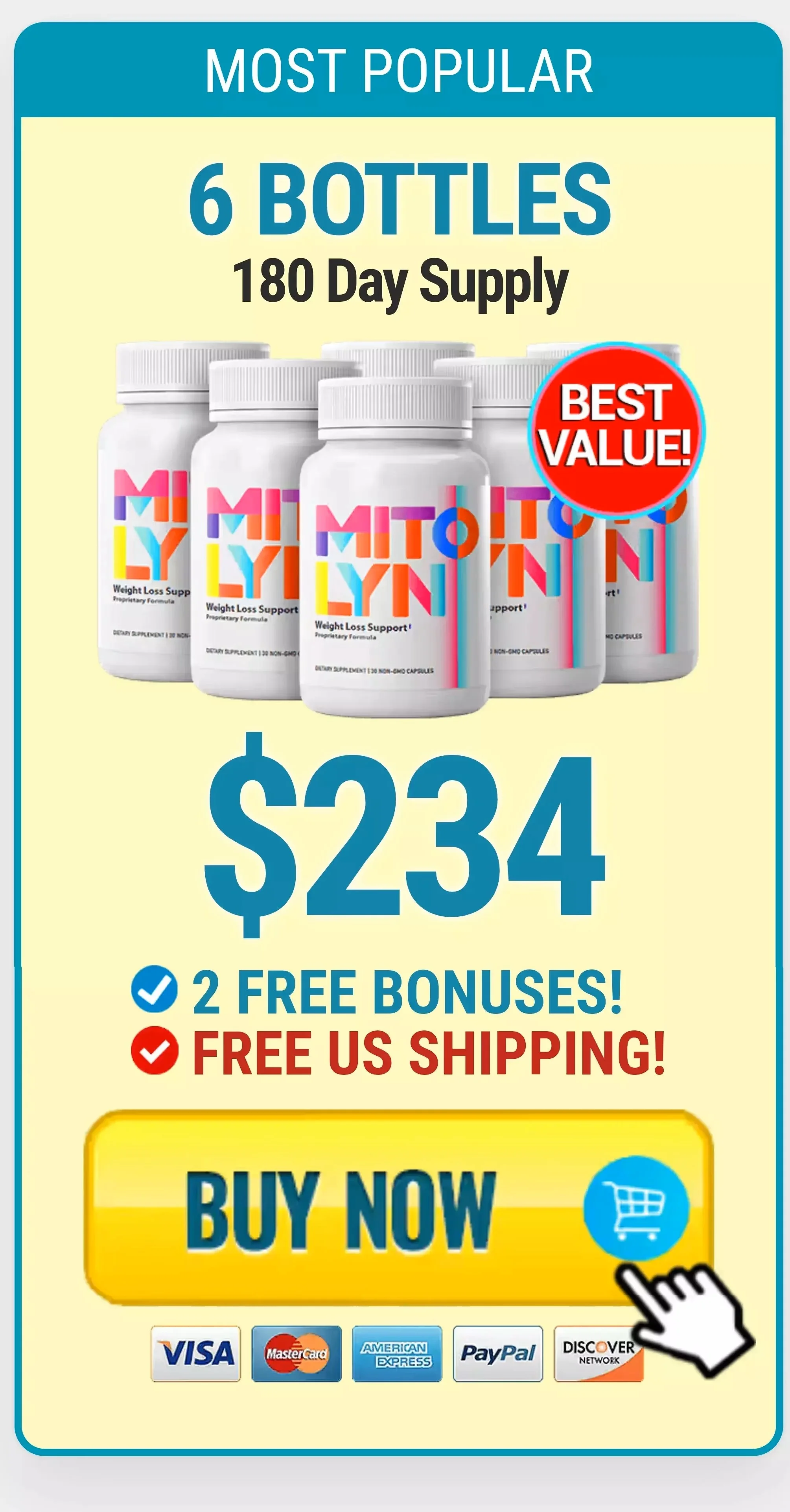 LipoFit™ 6 bottles pricing